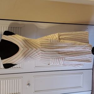 Monteau rayon and linen summer dress